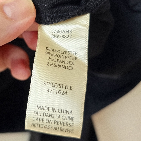 MAX STUDIO Black Double-Breasted Jacket Short Size XL - Picture 7 of 8